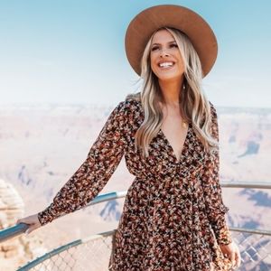 Buddy Love Floral Long Sleeve Dress